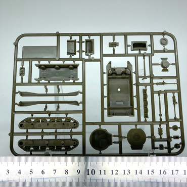 M4A1 Sherman Tank (Late War) - American - New On Sprue - Flames of War Y164