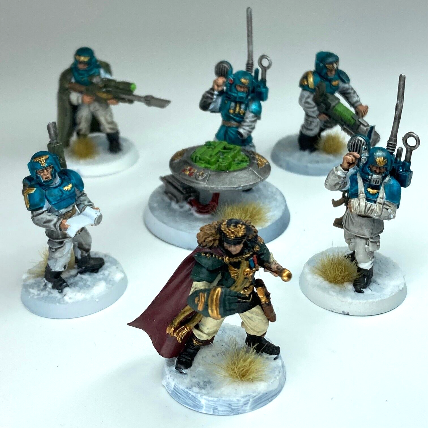 Cadian Command Squad Astra Militarum Imperial Guard Warhammer 40K GW C1034