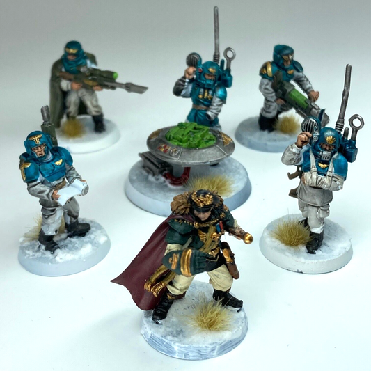 Cadian Command Squad Astra Militarum Imperial Guard Warhammer 40K GW C1034