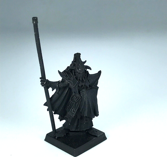 Dark Elves Black Guard Standard Bearer - Warhammer Fantasy Classic Metal X5561