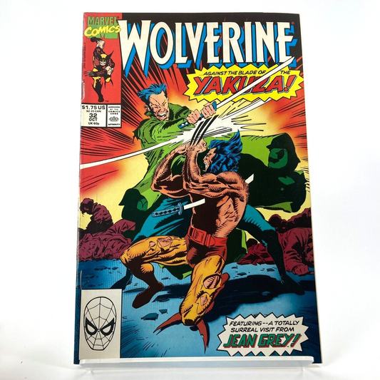 Wolverine Issue 32 - 1990 - Original Vintage Comic - Marvel Comics D936
