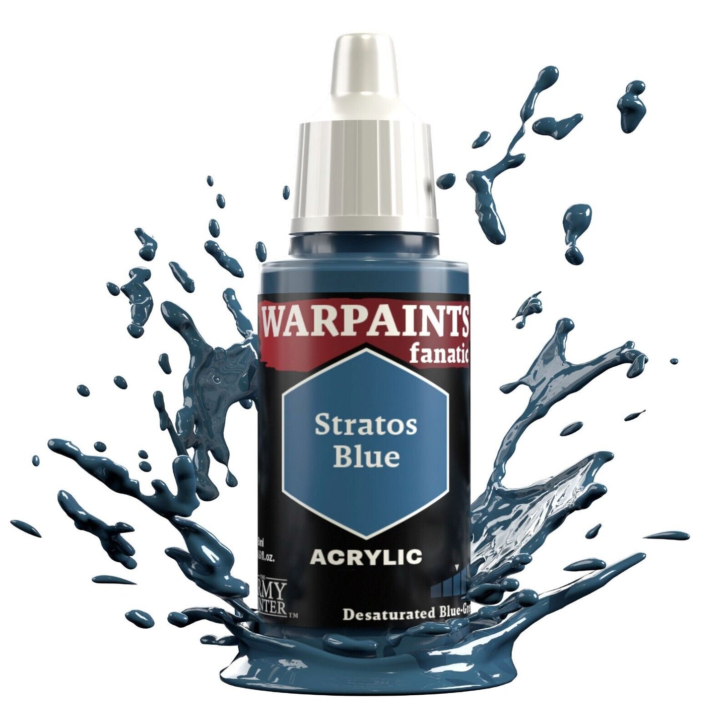 Stratos Blue Paint - Warpaints Fanatic 18ml - The Army Painter