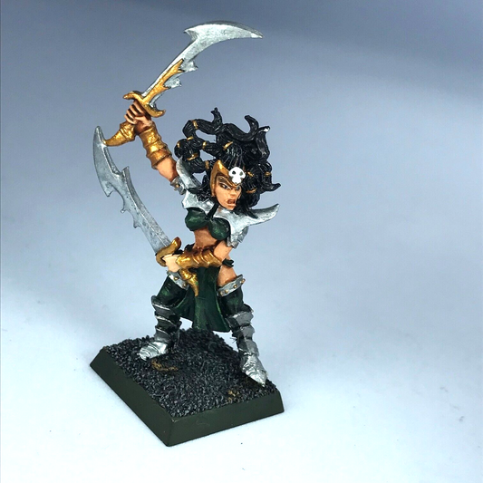 Classic Metal Witch Elf Dark Elf Elves - Painted - Warhammer Fantasy X13470