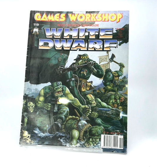 White Dwarf 119 Magazine Games Workshop Warhammer Fantasy 40,000 40K M330