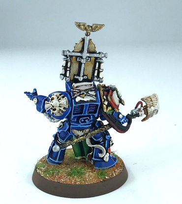 Classic Metal Space Marine Terminator Librarian - Painted - Warhammer 40K C1585