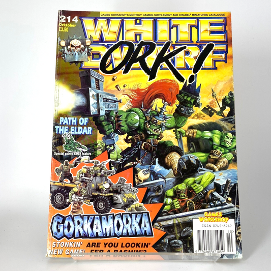 White Dwarf 214 Magazine Games Workshop Warhammer Fantasy 40,000 40K M1354