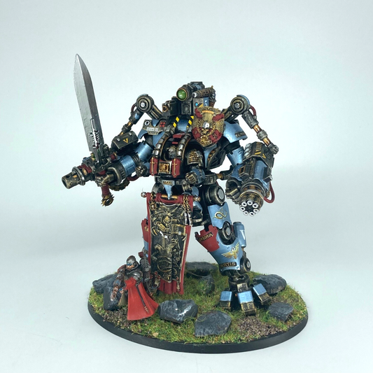 Grey Knights Nemesis Dreadknight Space Marines - Painted - Warhammer 40k (10)