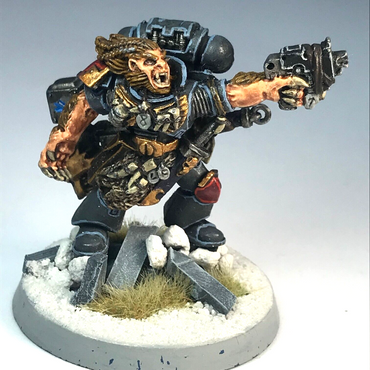 Metal Space Wolves Wulfen Space Marine - Painted - Warhammer 40K X924