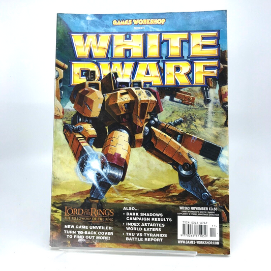 White Dwarf 263 Magazine Games Workshop Warhammer Fantasy 40,000 40K M341