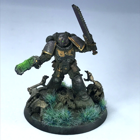 Dark Angels Primaris Lieutenant Space Marines - Painted - Warhammer 40K C1088