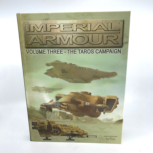 Imperial Armour Volume 3 - Taros Campaign - Hardcover - Games Workshop M911