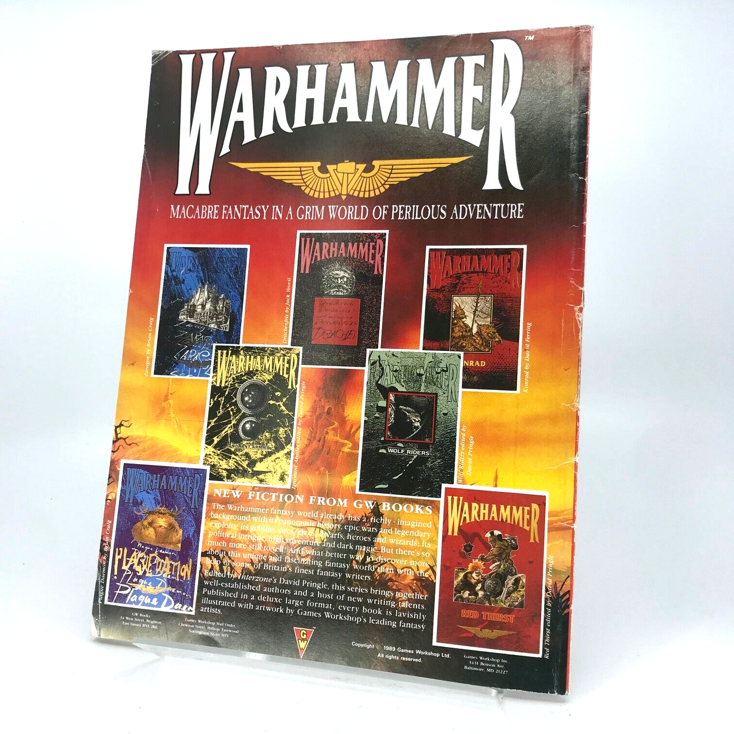 White Dwarf 125 Magazine Games Workshop Warhammer Fantasy 40,000 40K M319