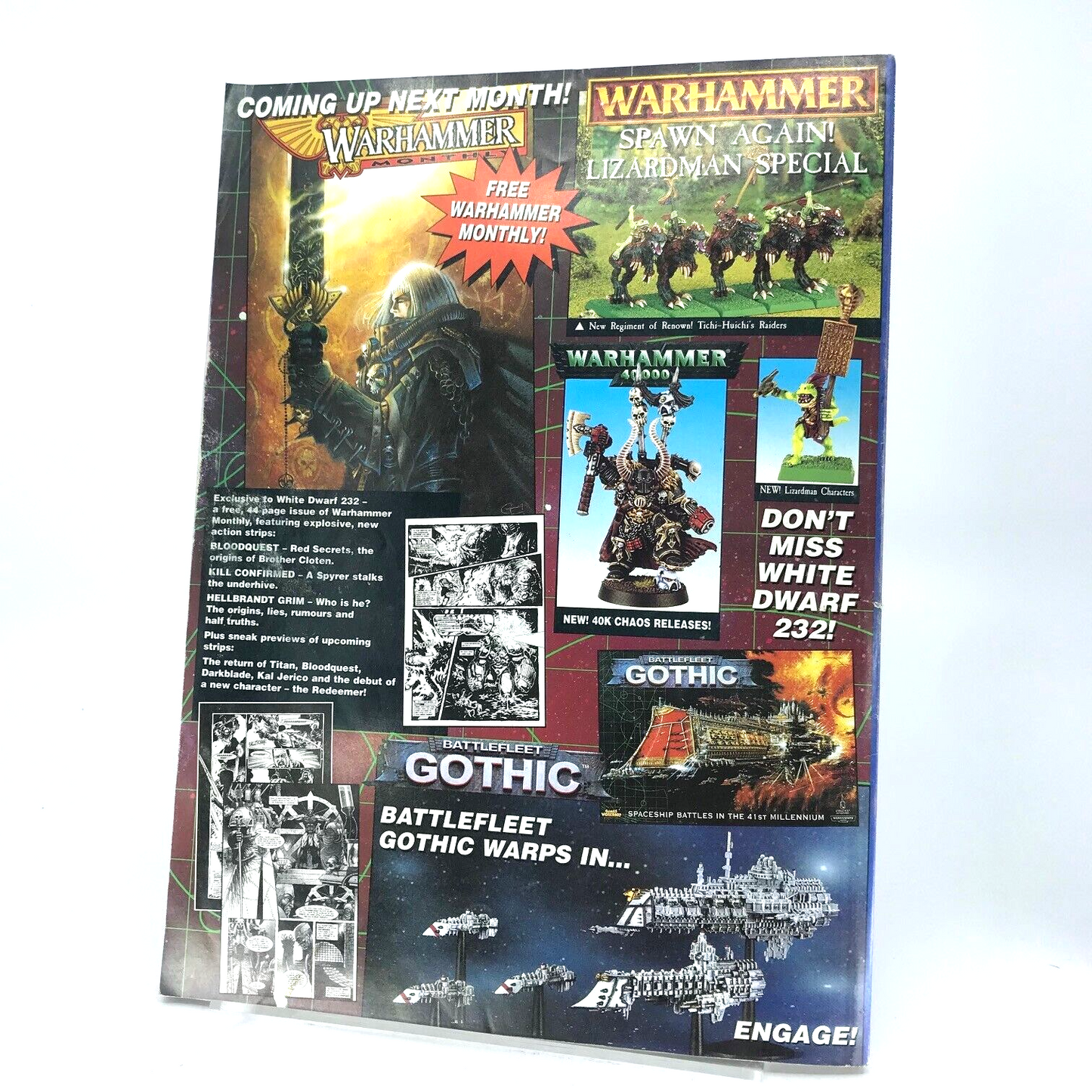 White Dwarf 231 Magazine Games Workshop Warhammer Fantasy 40,000 40K M303