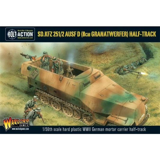 SD.KFZ 251/2 AUSF D 8cm Granatwerfer Half-Track - Warlord Games Bolt Action