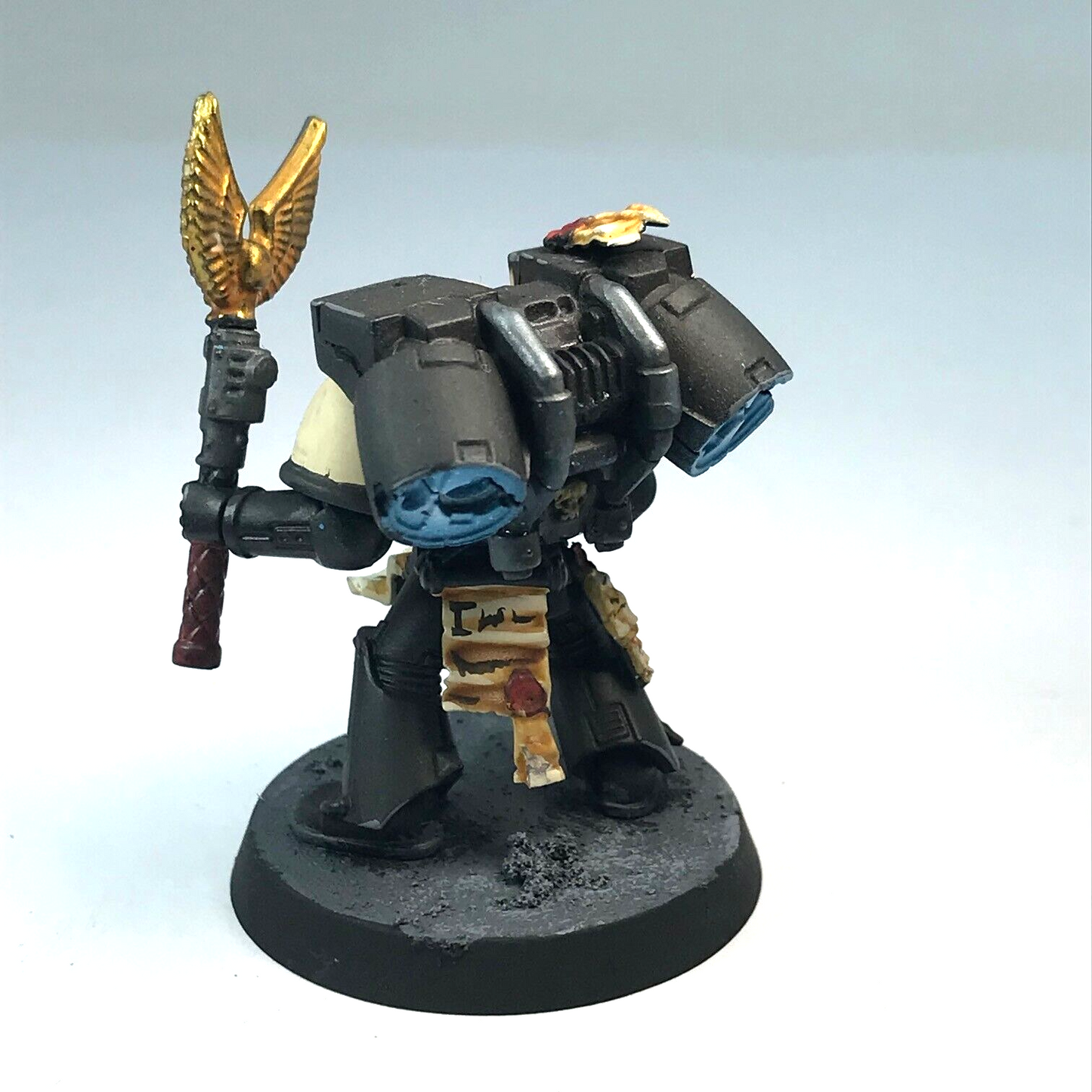 Space Marine Chaplain with Jump Pack - Painted - Warhammer 40K X10482