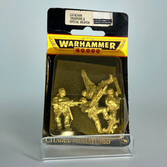 Catachan Jungle Fighters - Imperial Guard - Sealed - Warhammer 40K Metal C2723