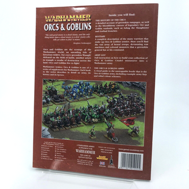 Orcs & Goblins Codex Warhammer Fantasy - Warhammer Games Workshop M800