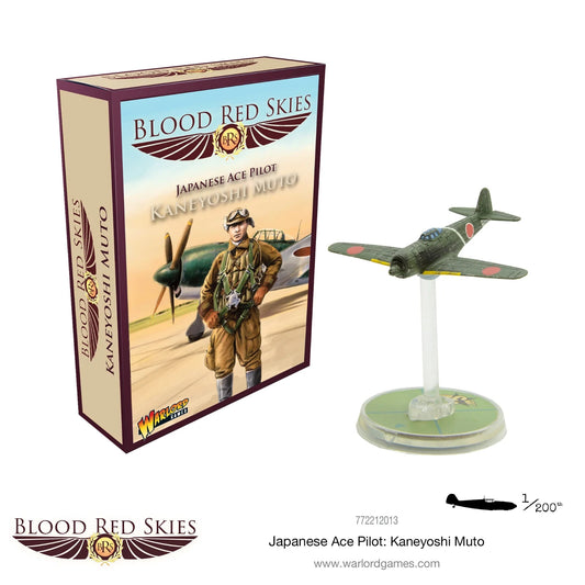 Blood Red Skies: Kaneyoshi Muto Ace Pilot - Bolt Action Warlord Games