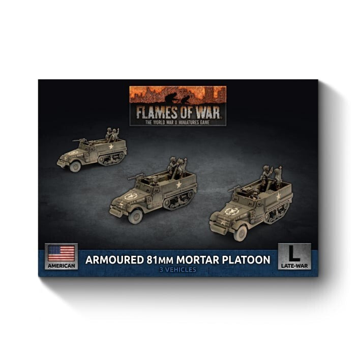 Armoured 81mm Mortar Platoon - Late-War - Brand New - Flames of War
