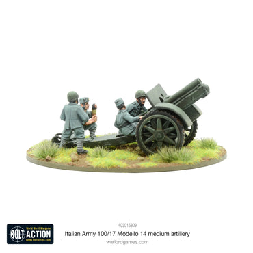 Italian Army 100/17 Modello 14 - Brand New Warlord Games Bolt Action Miniatures