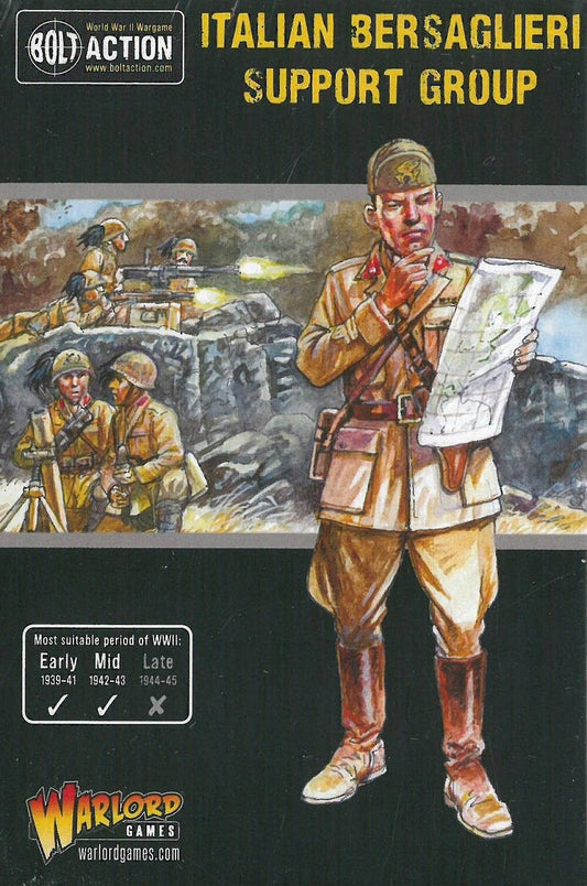 Italian Bersaglieri Support Group - Warlord Games Bolt Action Miniatures