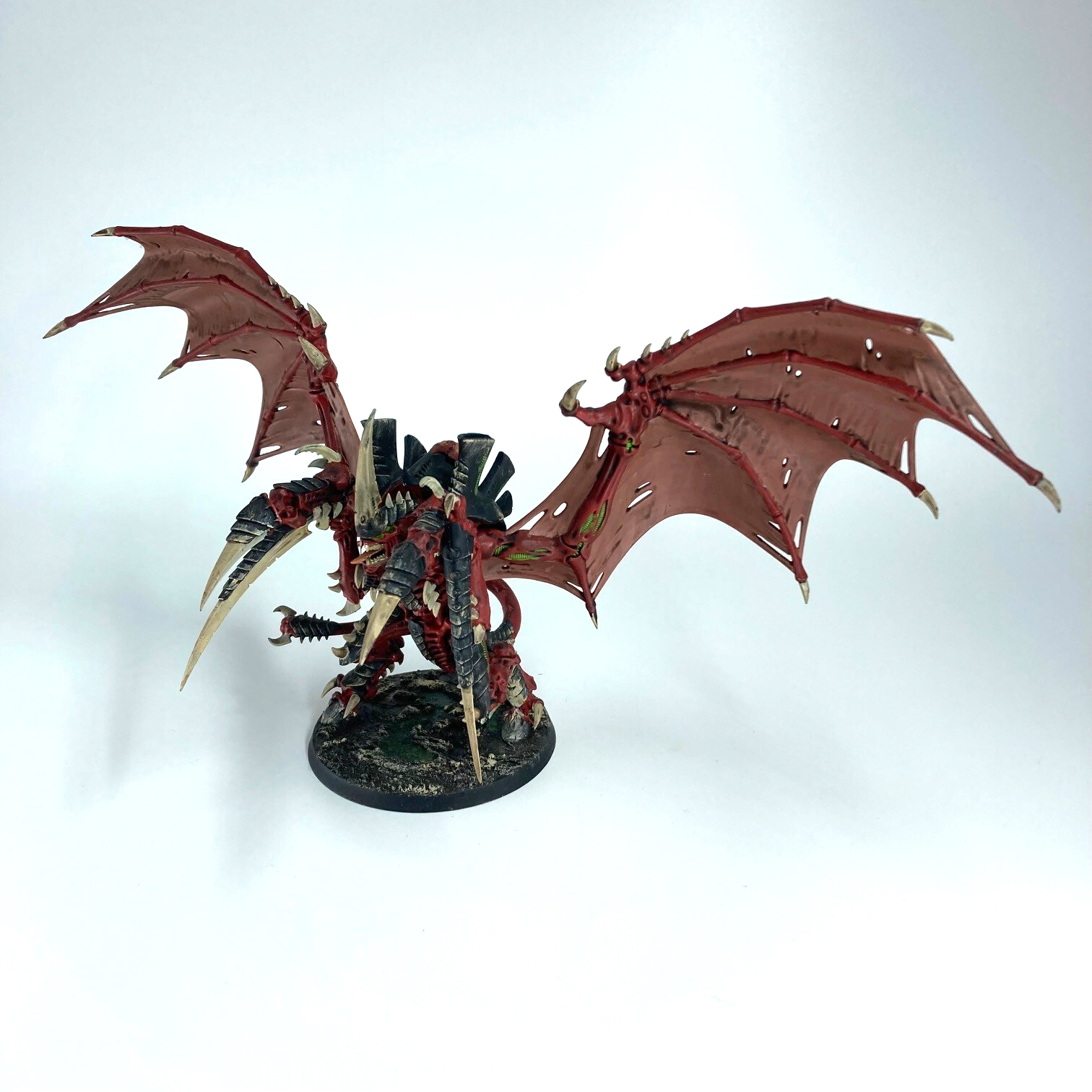 Figurine Metal Tyranid Hive Tyrant Warhammer 40k Non Montée Non Peinte