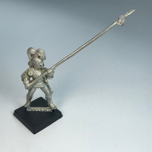 Classic Metal Alcatani Fellowship Pikeman Dogs Of War - Warhammer Fantasy X6221