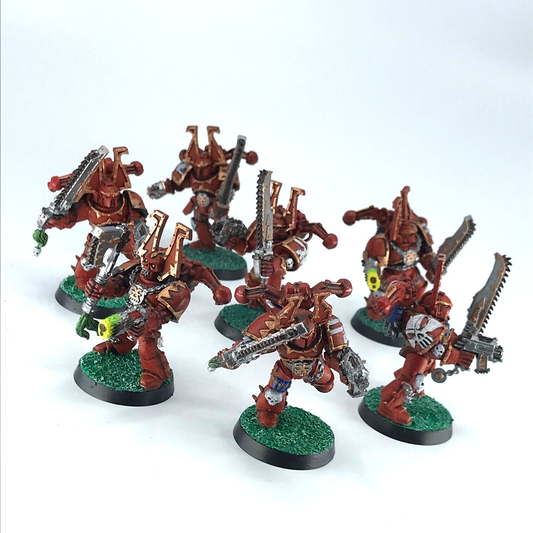 Classic Khorne Beserkers Chaos Space Marines - Painted Warhammer 40K C2771