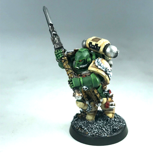 Metal Classic Space Marine Captain - Painted - Warhammer 40K X9143