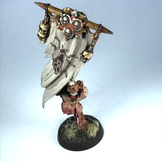 Metal Classic Chaos Nurgle Plague Bearer - Painted - Warhammer Fantasy C3484