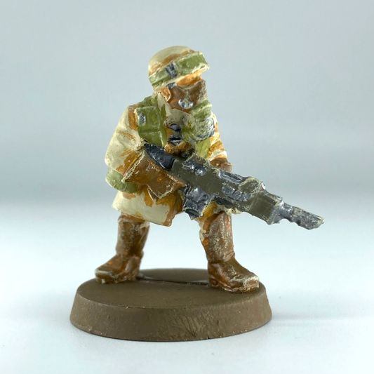 Steel Legion Trooper - Imperial Guard - OOP - Warhammer 40K Classic Metal X7051