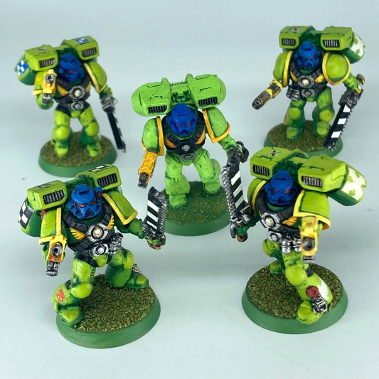 Assault Marine Jump Pack Squad - Space Marine - Painted - Warhammer 40K C5165