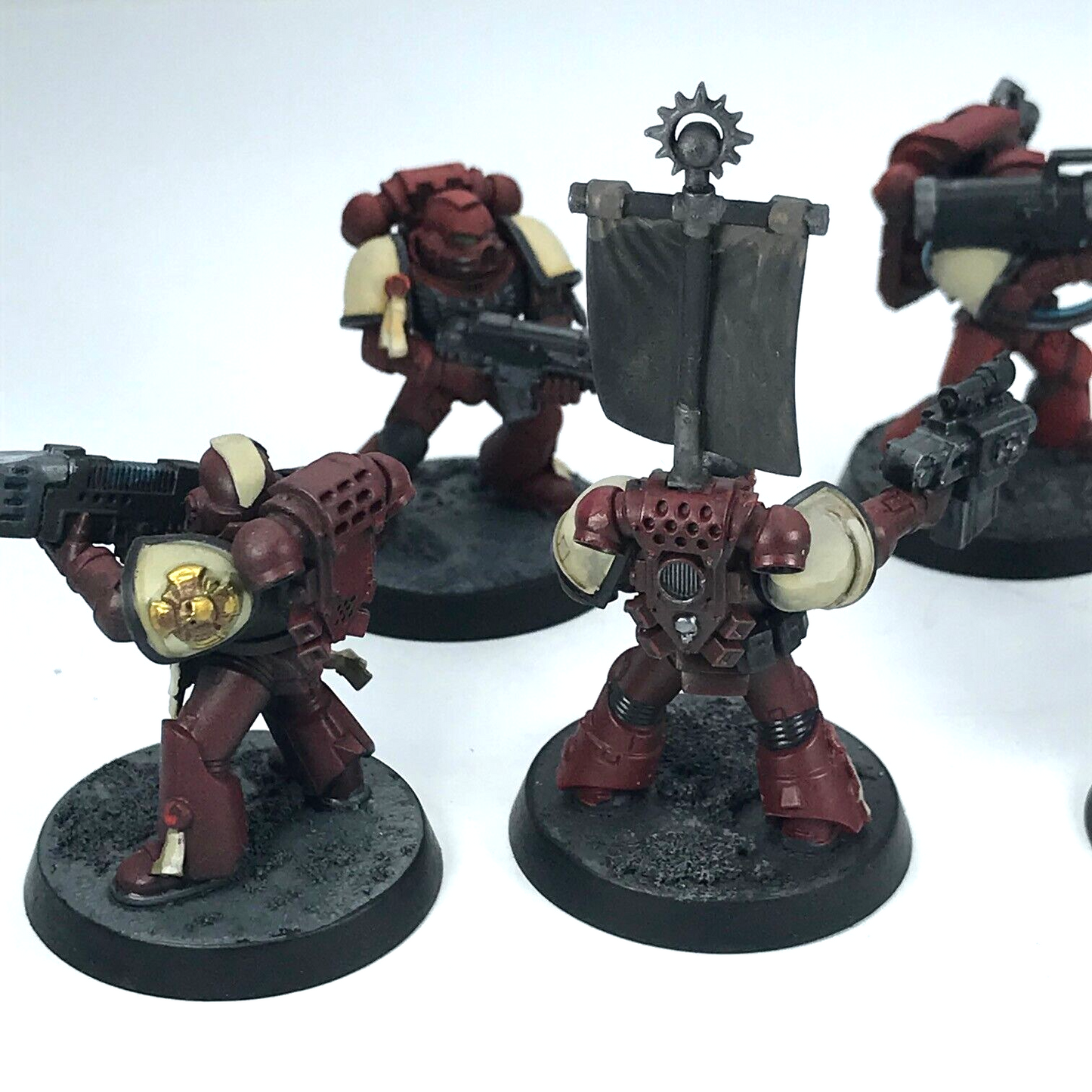 Blood Angel Squad Space Marines - Painted - Warhammer 40K C2402