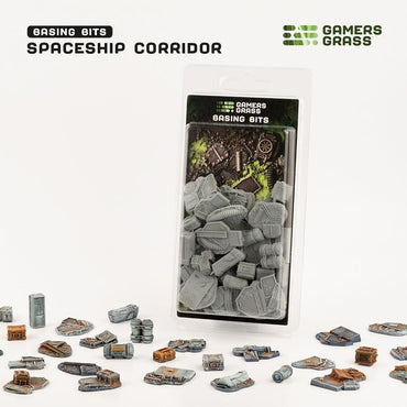 Spaceship Corridor - 1/56 / 28mm Scale Basing Bits - Brand New - Gamers Grass