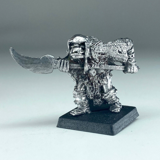 Black Orc Warrior - Orcs & Goblins - Citadel Warhammer Classic Metal X3310