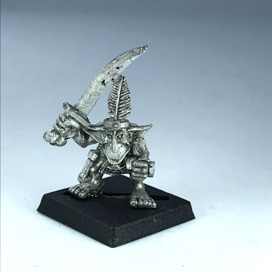 Classic Metal Forest Goblin Warrior - Warhammer Fantasy X9830