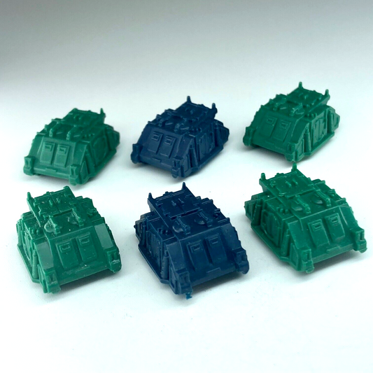 Space Marine Rhino's - Epic Armaggedon Warhammer 40K Games Workshop X14012