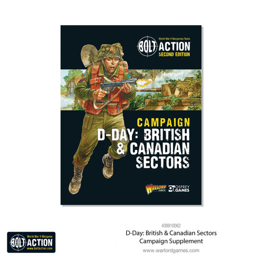 Campaign D-Day British & Canadian Sectors - Brand New Warlord Games Bolt Action