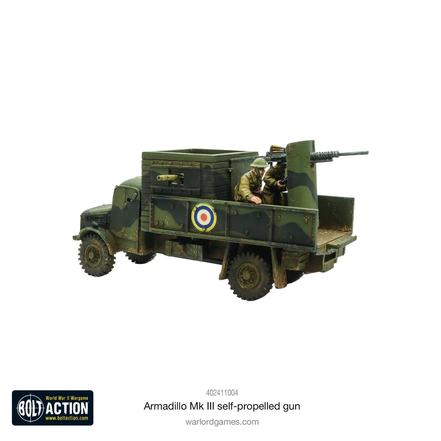 British Armadillo MK III - Brand New - Warlord Games Bolt Action Miniatures