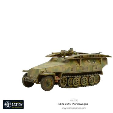 SD.KFZ 251/7 D Pionierwagen - Brand New - Warlord Games Bolt Action Miniatures