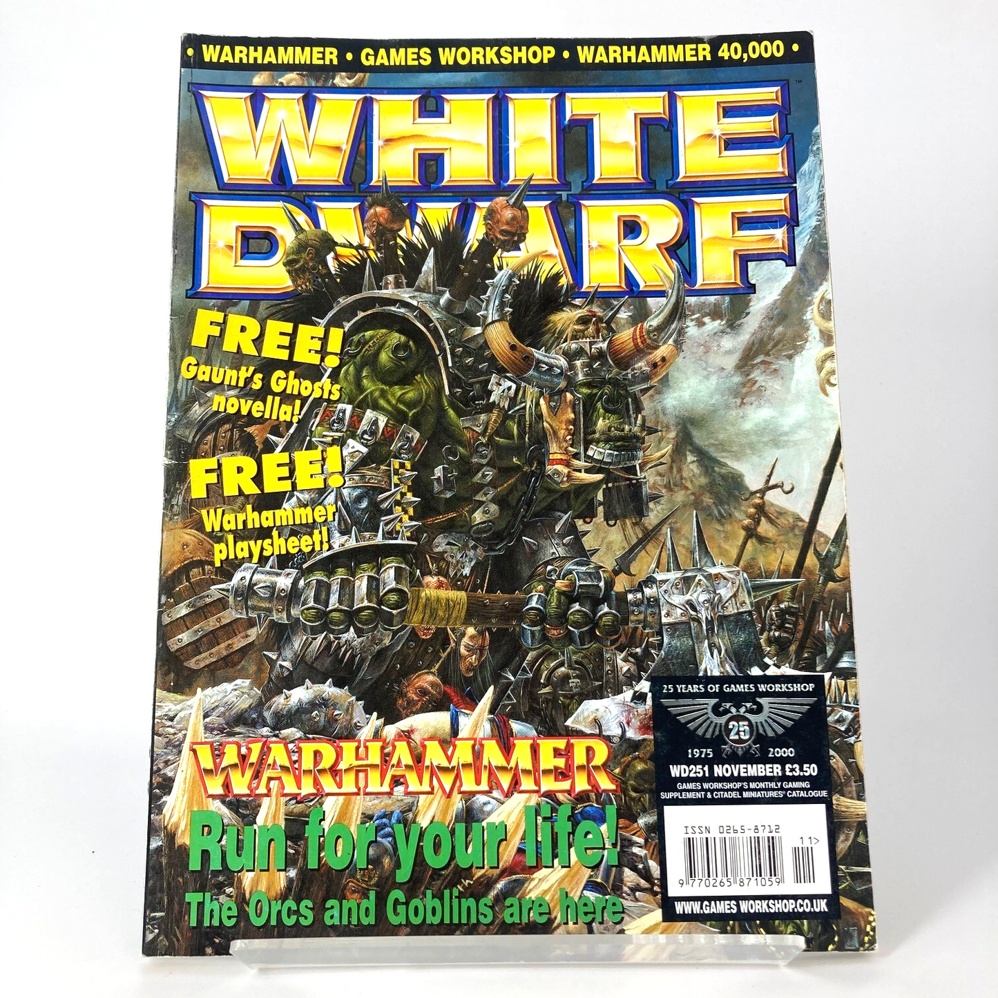 White Dwarf 251 Magazine Games Workshop Warhammer Fantasy 40,000 40K M1579