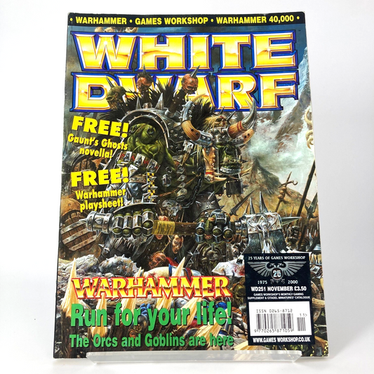 White Dwarf 251 Magazine Games Workshop Warhammer Fantasy 40,000 40K M1579