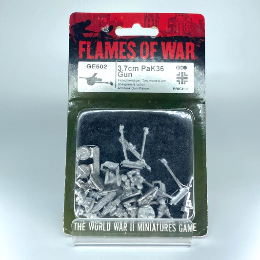 3.7cm PaK36 Gun (Early-Mid War) - German - Blister - Flames of War C6575