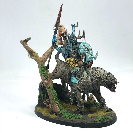 Kruleboyz Boss-Krew Boss Orcs Orks - Painted - Warhammer Age of Sigmar BOX120