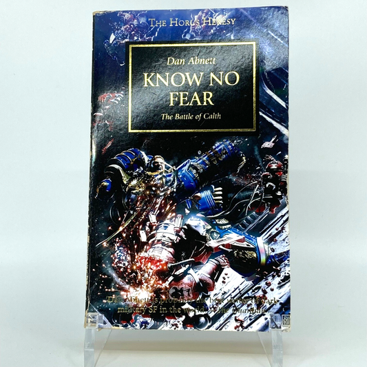 Know No Fear 2012 Dan Abnett - Paperback - Black Library Horus Heresy M942