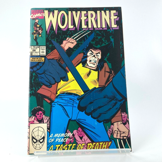 Wolverine Issue 26 - 1990 - Original Vintage Comic - Marvel Comics D944