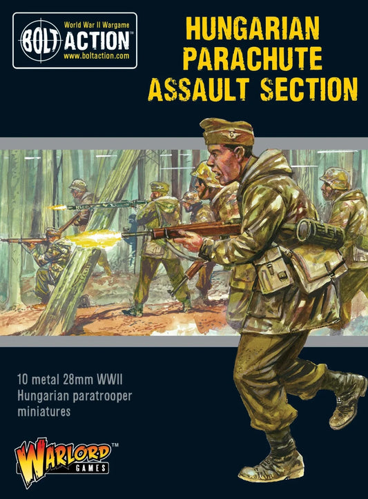 Hungarian Parachute Assault Section - Warlord Games Bolt Action Miniatures