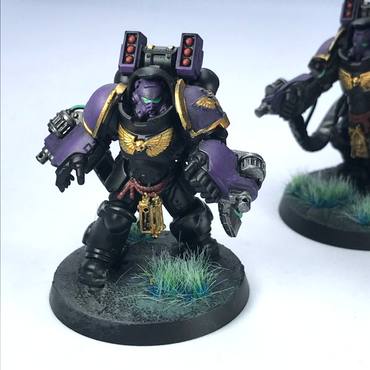 Dark Angels Primaris Aggressors Space Marines - Painted - Warhammer 40K C3540