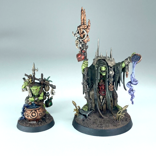 Swampcalla Shaman - Orruk Warclans - Painted Warhammer Age of Sigmar C3014