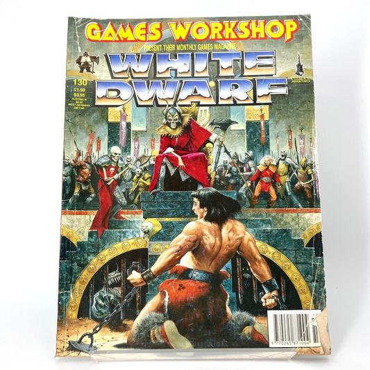 White Dwarf 130 Magazine Games Workshop Warhammer Fantasy 40,000 40K M548